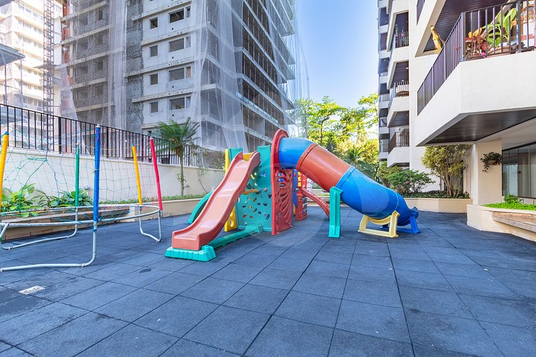 Refugio entre Copacabana e Ipanema, vista única