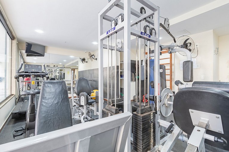 Tu refugio entre Copacabana e Ipanema con una vista única.