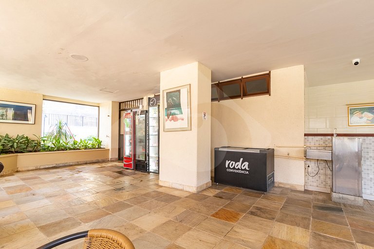 Refugio entre Copacabana e Ipanema, vista única