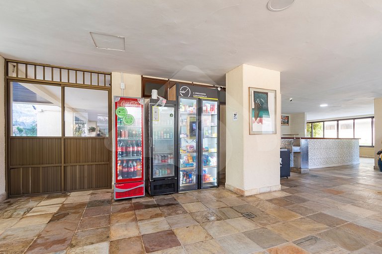 Tu refugio entre Copacabana e Ipanema con una vista única.