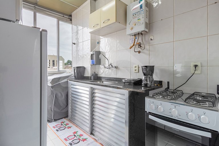 Depto cerca Selarón y Metro | Compacto y Funcional