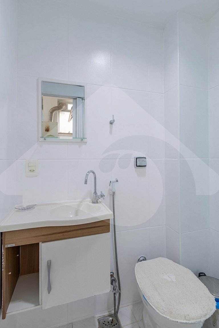 Flat aconchegante no Flamengo pronto para Temporada | 5 min