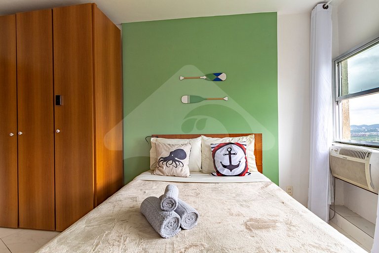 Nautical Duplex Penthouse: Sea and Lagoon View